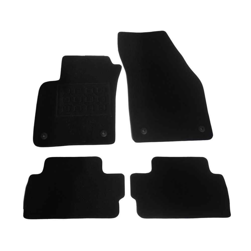 Covorase mocheta Volvo C70 2013- , negru, set presuri de 4 bucati