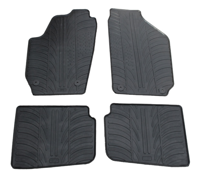 Set covorase auto din cauciuc Skoda Roomster Practic 2006- 5 locuri, Gledring , 4 buc.