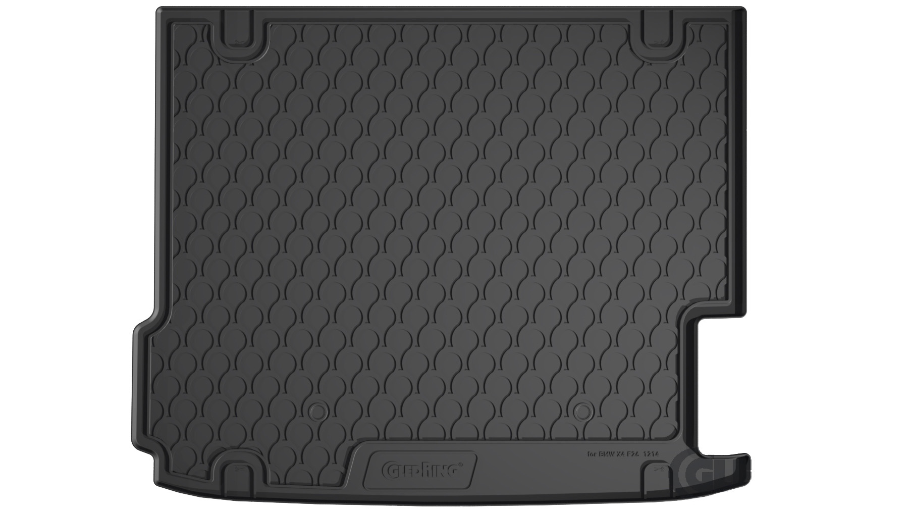 Tavita portbagaj Bmw X4 F26, 2014-2020, din cauciuc Rubbasol, marca Gledring