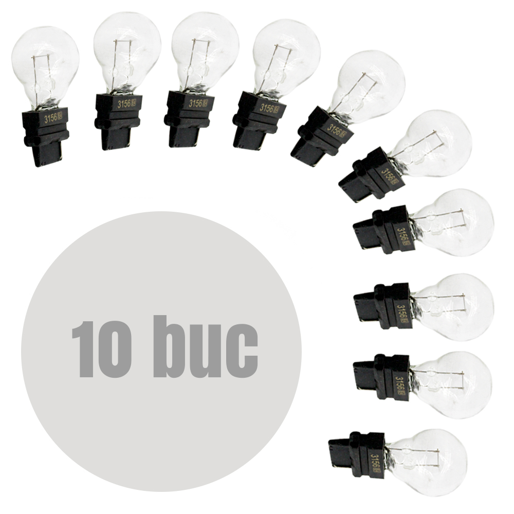 Bec auto W3x16d 12V 21W, set 10 buc