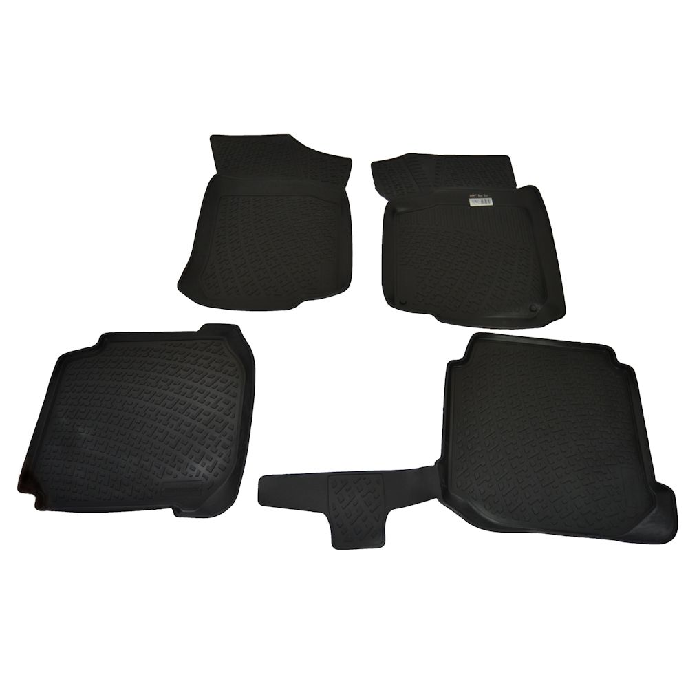 Set covorase auto din cauciuc Volkswagen Golf 4 1997-2005 , presuri tip Tavita BestAutoVest, 4 buc.