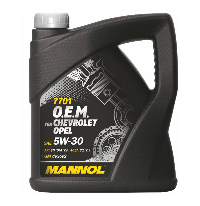Ulei motor Mannol 5W30 O.E.M. Chevrolet Opel - 4 litri