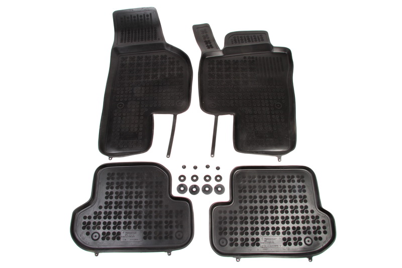 Set covorase auto din cauciuc VW Beetle dupa 2012 , presuri tip tavita marca Rezaw Plast