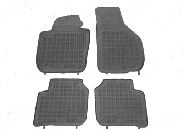 Set covorase auto din cauciuc Skoda Superb 2, dupa 2008 , presuri tip tavita marca Rezaw Plast