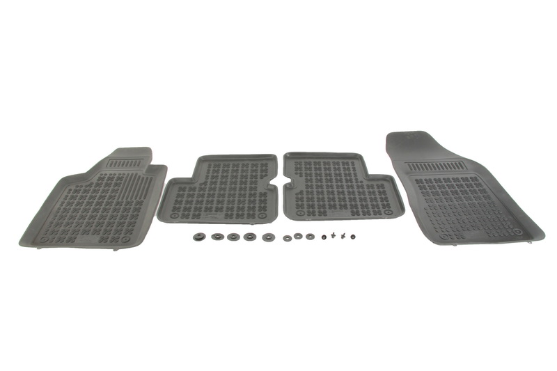 Set covorase auto din cauciuc Fiat Bravo 2, dupa 2007 , presuri tip tavita marca Rezaw Plast