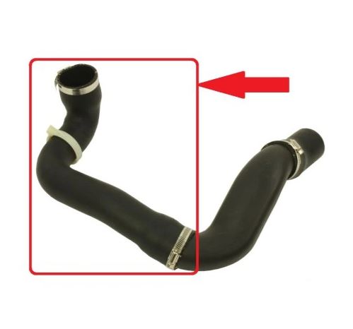 Furtun intercooler, supraalimentare Land Rover Freelander 2006-, diametru 57/68 mm, cauciuc, lung, motorizari 2.2 TD4/eD4; 2.2 d; 2.2 SD4