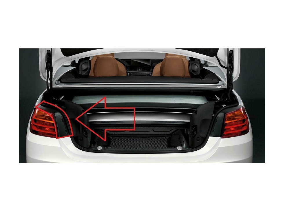 Ornament lampa spate BMW Seria 4 (F32/F33/F82/83), 12.2013-02.2017; pentru partea exterioara, ULO, spate, partea stanga,
