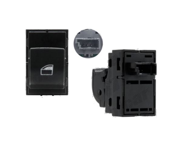 Comutator macara geam BMW Seria 1 (F20), Seria 2 (F22), Seria 2 (F45/46), Seria 3/3 GT (F30/31/34/35), Seria 4/4 GC (F32/F33 F36/F82/83), Seria 5 GT (F07), X1 (F48), X2 (F39), X5 (F15), X6 (F16),