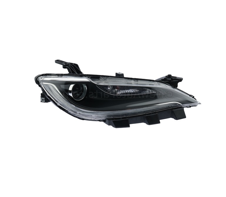 Far CHRYSLER 200, 2016-2017, TYC, fata, partea dreapta, cu 'lumina de zi' tip LED;tip bec HB3+PWY24W; manual; argintiu; Omologare: SAE;