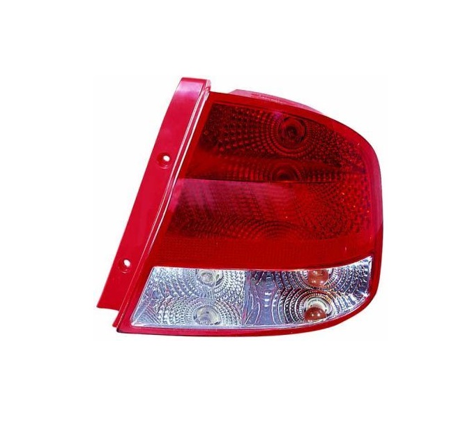 Stop, lampa spate CHEVROLET AVEO (T200), 01.2003-03.2006, Daewoo KALOS (KLAS/T200), 01.2003-, model SEDAN, DEPO, partea dreapta, cu lampa de mers inapoi;tip bec P21/5W+P21W+PY21W; cu locas bec;