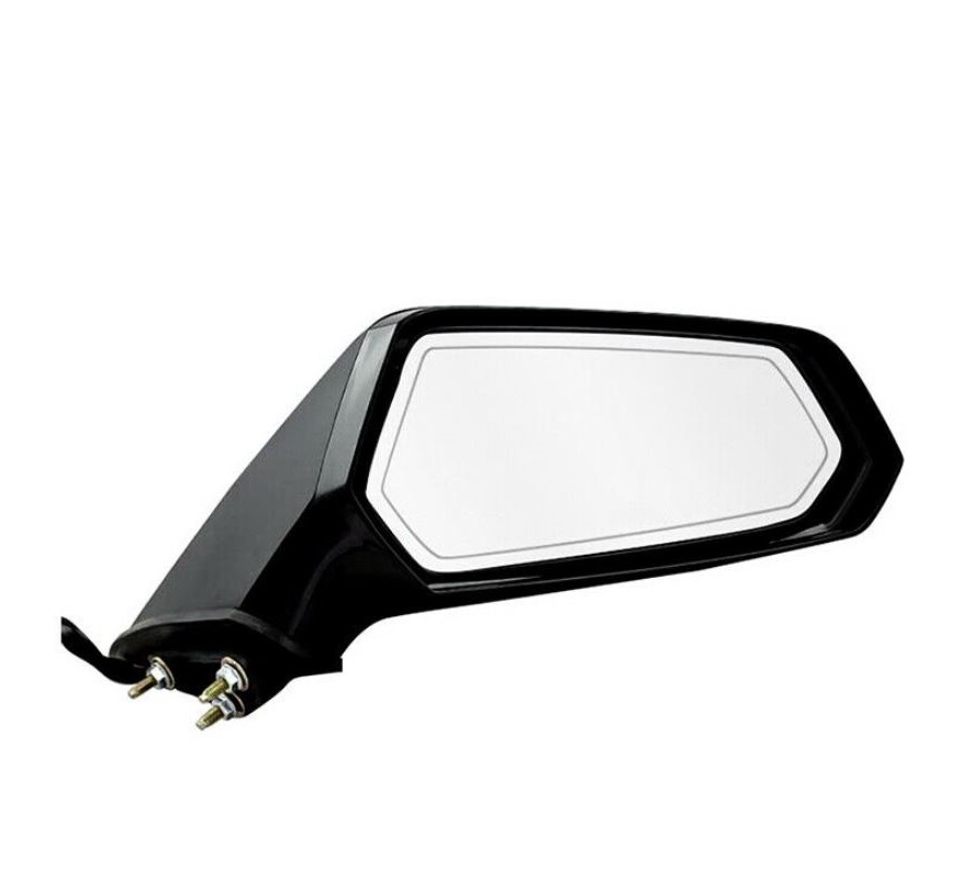 Oglinda usa exterioara CHEVROLET CAMARO, 02.2009-12.2015, model CABRIO, COUPE, SRL, partea dreapta, reglare electrica; carcasa grunduita; incalzit; geam cromat