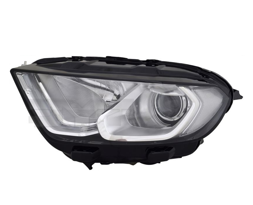 Far FORD ECOSPORT, 10.2017-, TYC, fata, partea stanga, xenon; cu 'lumina de zi' tip LED; D5S+H1; electric; argintiu; fara bec descarcare; fara ballast; cu motor;