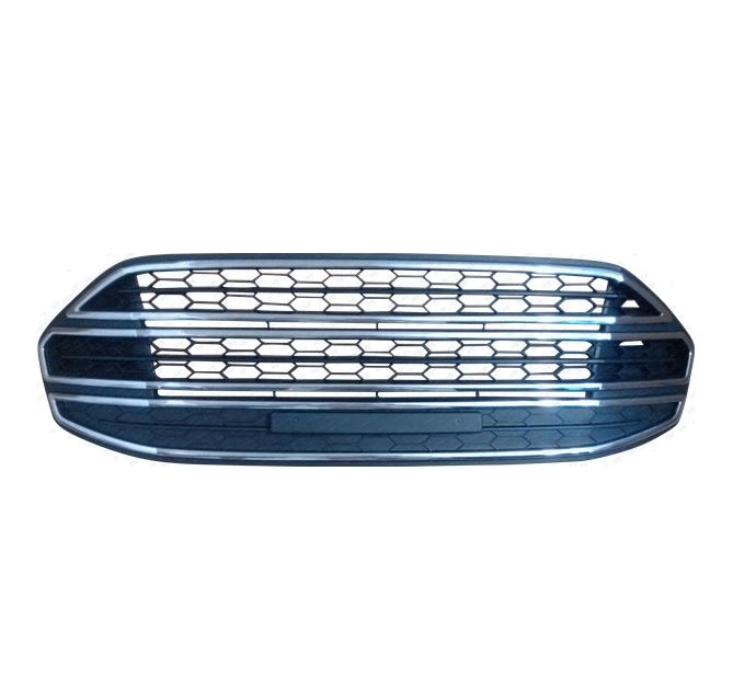 Grila bara fata FORD ECOSPORT, 12.2013-10.2017, Centrala, cromat/negru
