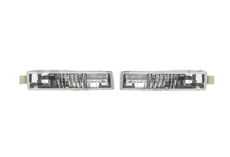 Set lampa semnalizare fata HONDA PRELUDE (BB), 10.1996-12.2001, Taiwan, partea stanga+dreapta, in bara; transparent, argintiu; tuning;
