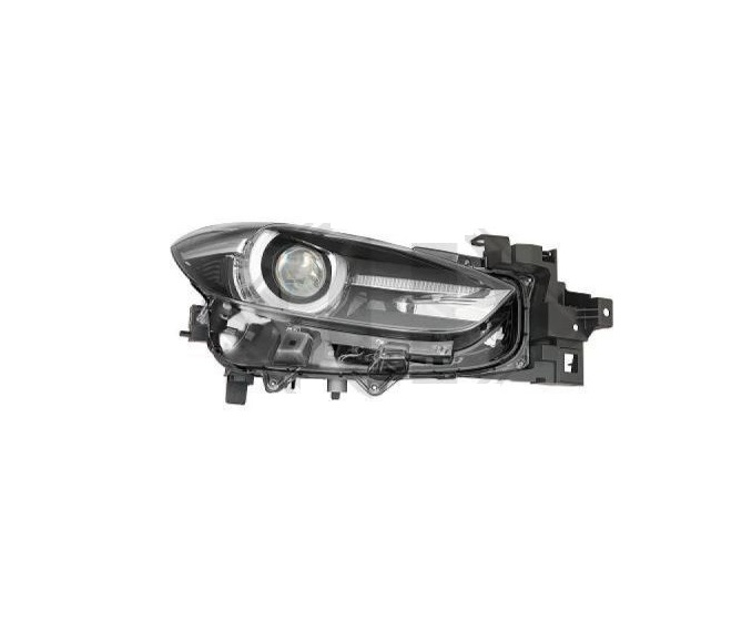 Far MAZDA 3 (BM), 07.2017-05.2019, DEPO, fata, partea dreapta, cu 'lumina de zi' tip LED; LED; electric; cu motor;
