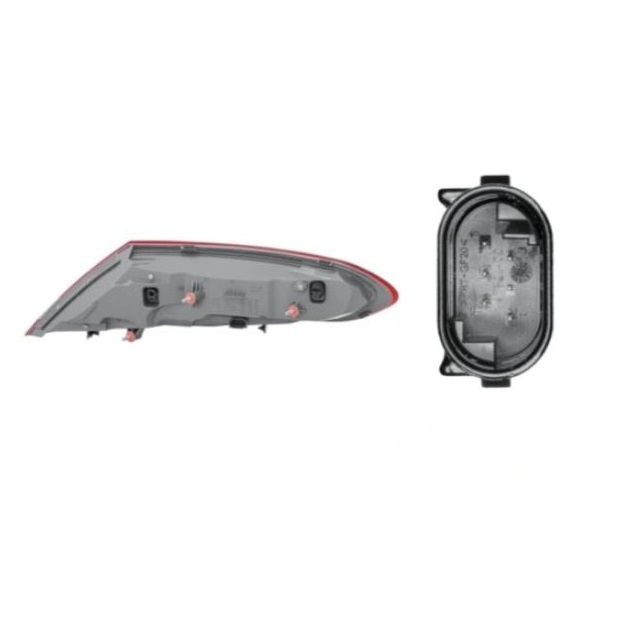 Stop, lampa spate MERCEDES Clasa C (W205), 01.2014-05.2018, model CABRIO, COUPE, HELLA, partea stanga, fara inscriptia 'Mercedes Benz'; exterior; LED;