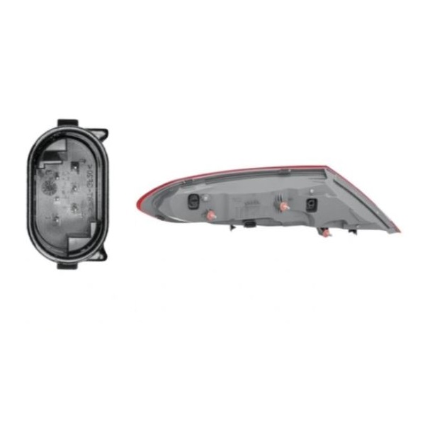 Stop, lampa spate MERCEDES Clasa C (W205), 01.2014-05.2018, model CABRIO, COUPE, HELLA, partea dreapta, fara inscriptia 'Mercedes Benz'; exterior; LED;