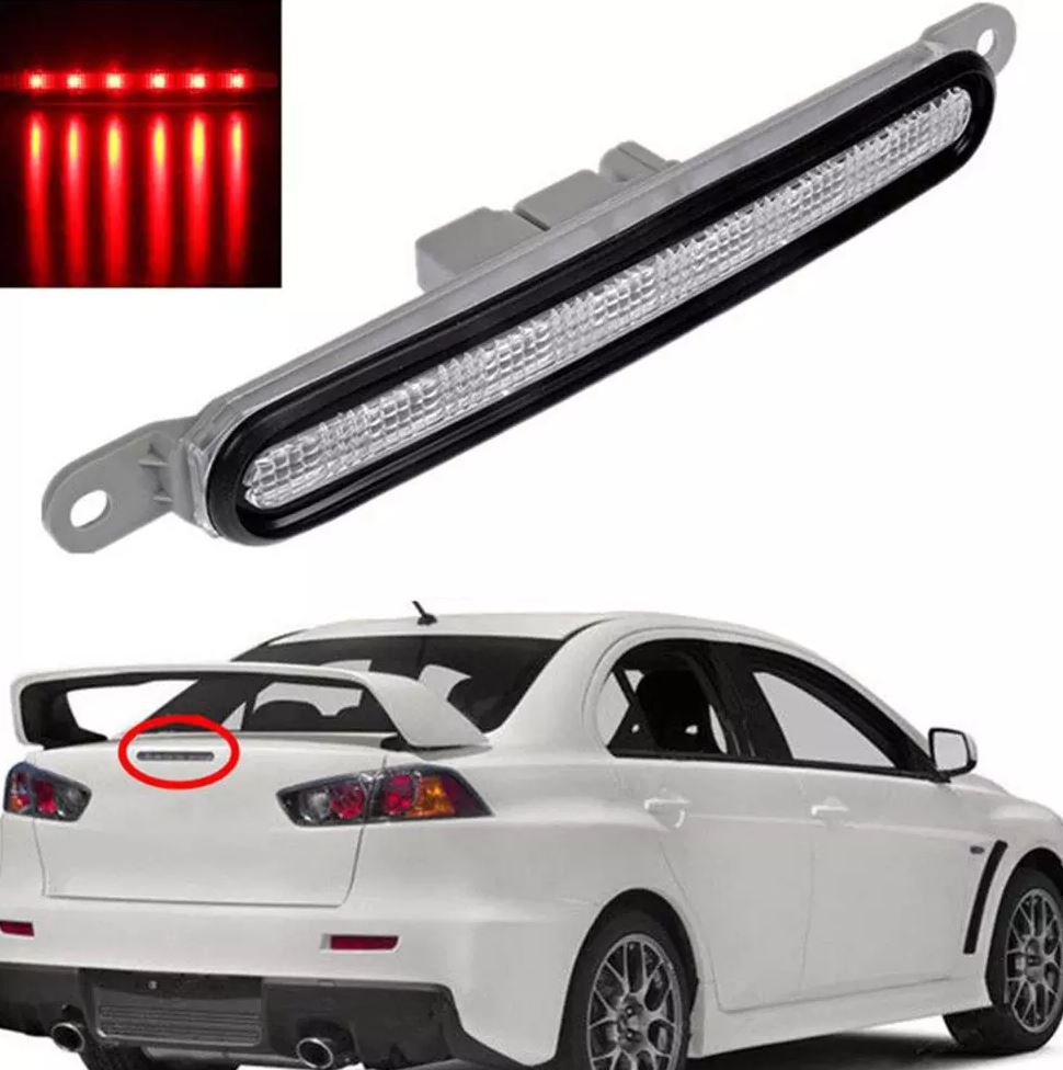 Stop suplimentar frana MITSUBISHI LANCER (CY0), 03.2007- SEDAN; LANCER EVO X, 03.2008-, TYC, spate, LED;