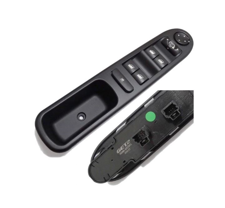 Buton reglare oglinzi, comutator macara Peugeot 307 (3_), 03.2001-09.2005; Peugeot 307 (3_), 09.2005-09.2007, parte montare Fata, Stanga, RapidAuto 5710P-70