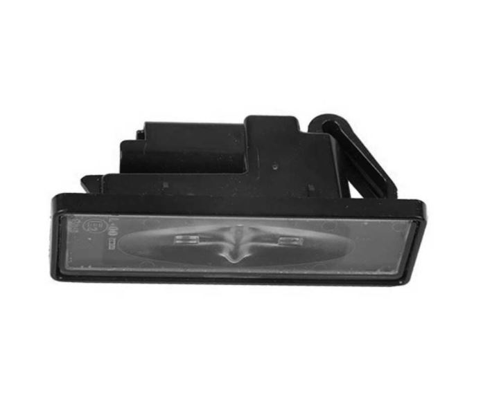 Lampa numar inmatriculare Citroen C4/E-C4, 09.2020-; Ds 3 Crossback, 01.2019-; Opel Corsa/-E F, 06.2019-; Peugeot 208, 06.2019-; Peugeot 508, 09.2018-, parte montare Fata, Dreapta = Stanga, RapidAuto 57B4959X