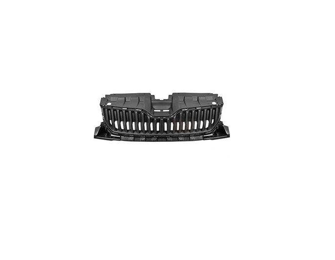 Grila radiator SKODA FABIA, 07.2018-, fata, negru