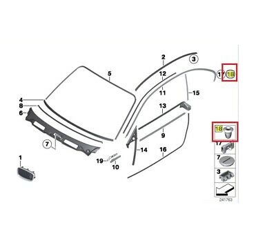 Bucsa plastic BMW Seria 1 (E81/E82/E87/E88; F20), Seria 2 (F22/F44), Seria 3 (E46, E92/E93; F30/31/34/35), Seria 4/4 GC (F32/F33/F36/F82/83), Seria 5 GT (F07), Seria 6 (E63/E64), Seria 6/6 GC (F08/F12/F13), Seria 7 (E38), X5 (E53), 10 buc/set,