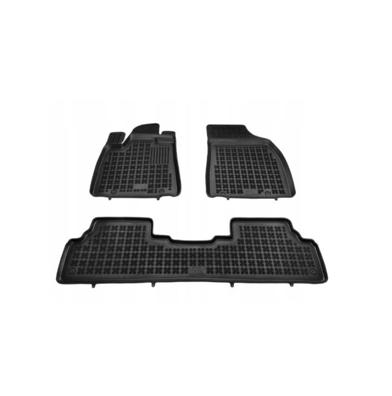 Set covorase auto din cauciuc LEXUS RX (AL10), 04.2012-12.2015, presuri tip tavita, negru