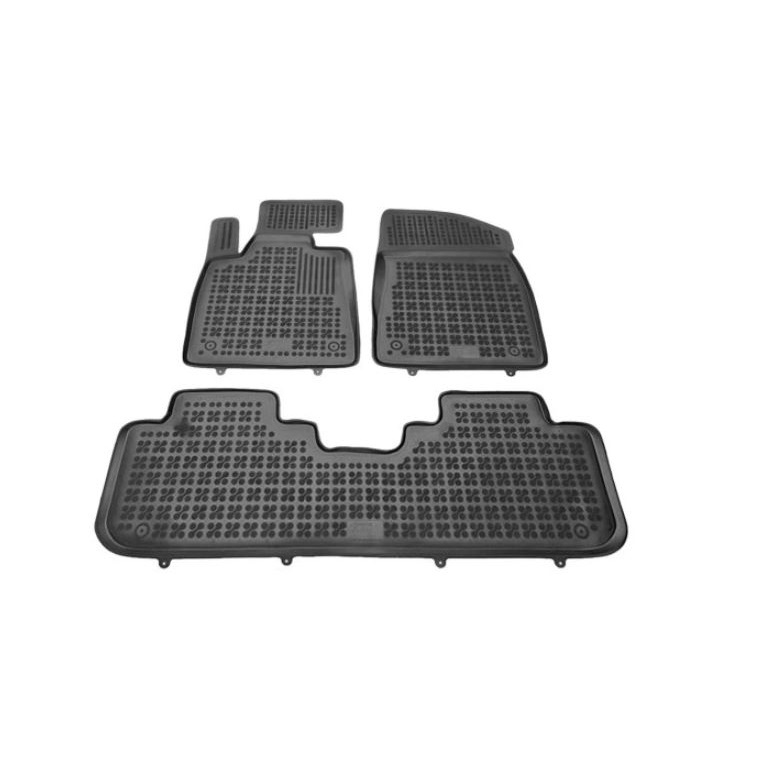 Set covorase auto din cauciuc LEXUS RX (AL20), 11.2015-, presuri tip tavita, negru