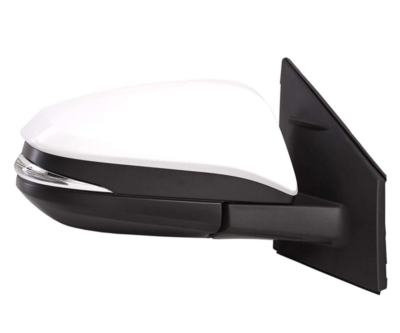 Oglinda usa exterioara TOYOTA RAV4 (XA40), 01.2013-12.2018, partea dreapta, reglare electrica; grunduit; incalzit; sticla convexa; geam cromat; rabatabil; 11 gauri / 10 pini; cu semnalizare; pentru oglinzi cu echipare BLIS