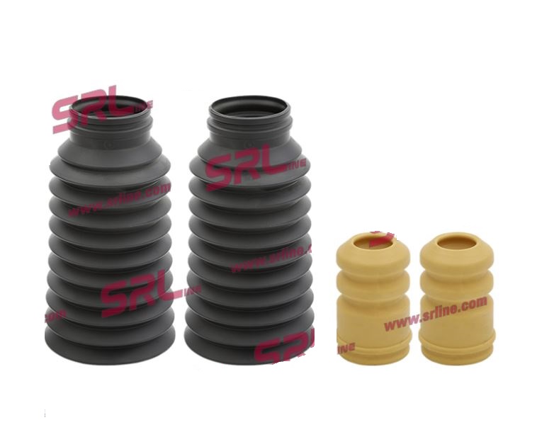 Kit montaj amortizor Mercedes Clasa C Coupe Sport (Cl203), 2001-2011, Clk (C209), 2002-2009, Klasa C (W203), 2000-2007, Klasa C T-Model (S203), 2001-2007, Motorizare 2.0, 1.8, parte montare, SRLine