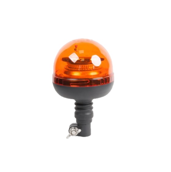 Girofar auto Automax 12V/ 24V, orange cu bec LED, fixare pe suport, 45 Led-uri, R10,R65