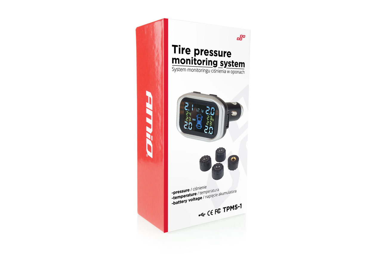 Senzori presiune roti AMIO, TPMS, monitorizare presiune si temperatura aer din anvelope