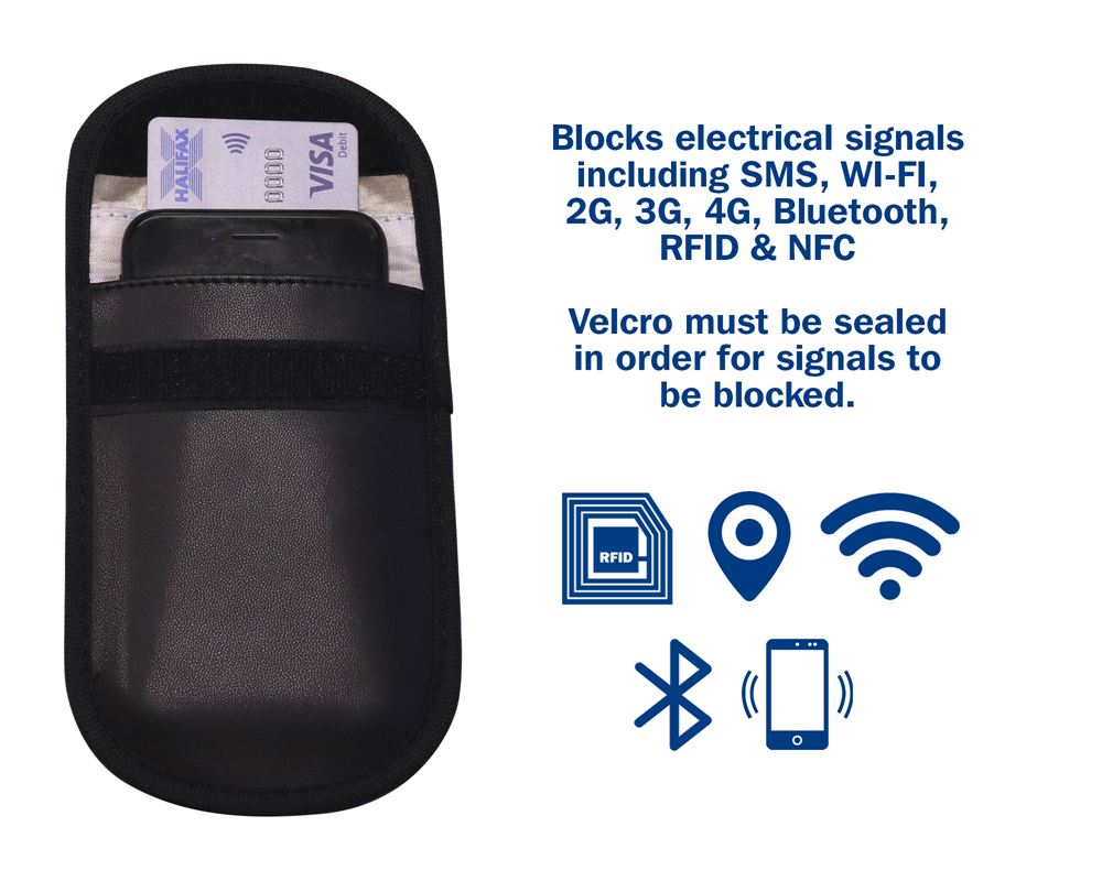 Husa cu blocare semnal RFID GSM WIFI Bluetooth keys, blocare semnal cheie masina pornire Keyless