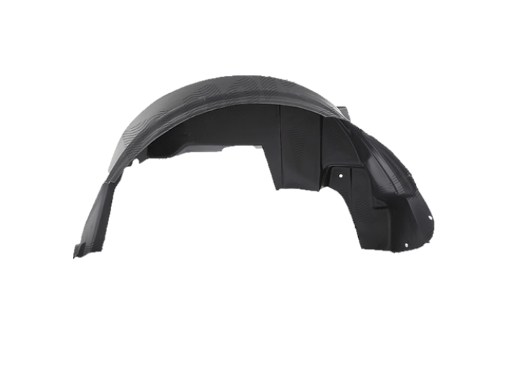 Carenaj roata CITROEN NEMO (AA), 10.2007-; FIAT FIORINO/QUBO, 10.2007-; PEUGEOT BIPPER, 10.2007-, punte spate, partea stanga, Polietilen