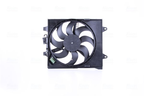 Ventilator radiator GMV Fiat Panda 2012-, 400; (2 +2) pini, RapidAuto 30A123W1