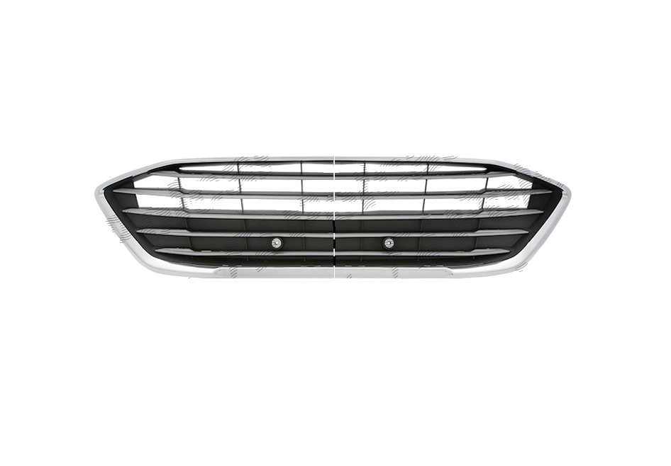 Grila radiator FORD FOCUS, 04.2018-, fata, crom/argintiu