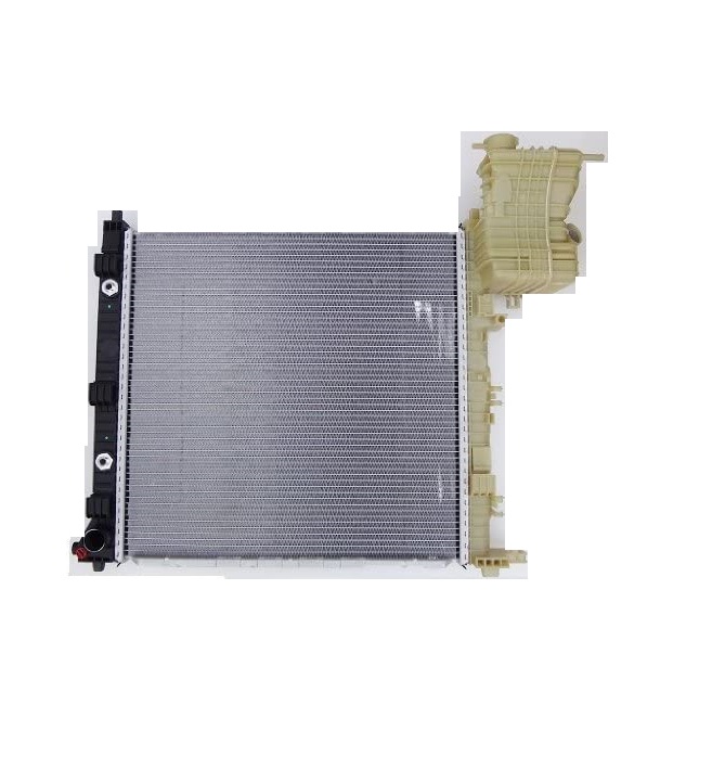 Radiator racire motor Mercedes Vito/V-Class (W638) 1996-2003, 570x558x32mm, material Rezervor plastic, fagure aluminiu brazat, RapidAuto 501208-9