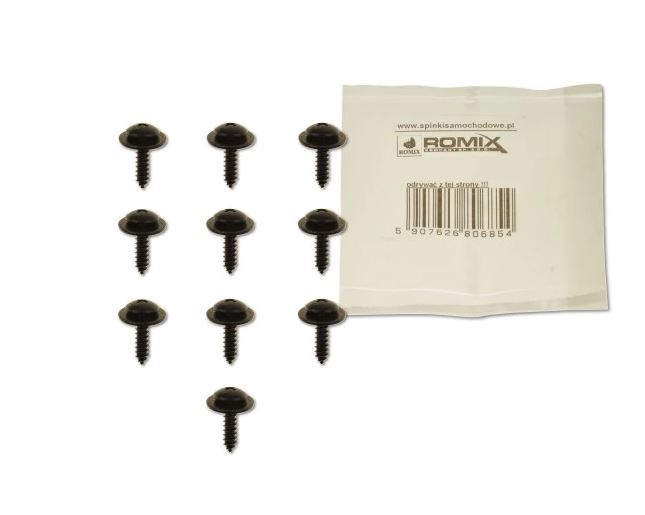 Holsurub metalic HONDA LAND ROVER aripa interiorara, scut motor, multe aplicatii; Dimensiuni : a=16; b=11, 5; c=4, 7; 10 buc la pachet,