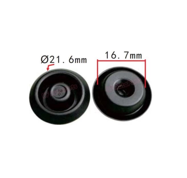 Dop acoperire Infiniti Q30 15-, Qx30 16-; Nissan Juke 10-14/14-19, Leaf 10-18, Navara 14-, Navara/Frontier/Pathfinder 04-, Nv200 10-, Pathfinder 12-, Qashqai 07-10/10-14/14-17, Qashqai/Rogue Sport 17-; aplicatii multiple, set 10 buc, 74849-JD00B
