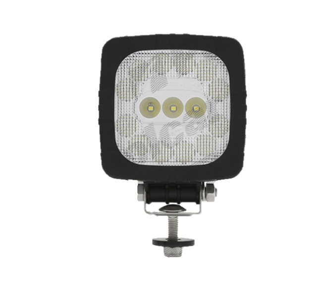 Lampa mers inapoi RapidAuto 99LC010E, 12/24V; deasemenea si lampa de lucru; patrat; suport la articulatie; 15xLED; Latime: 101 mm; Inaltime: 127 mm; Adancime: 50 mm; ECE;