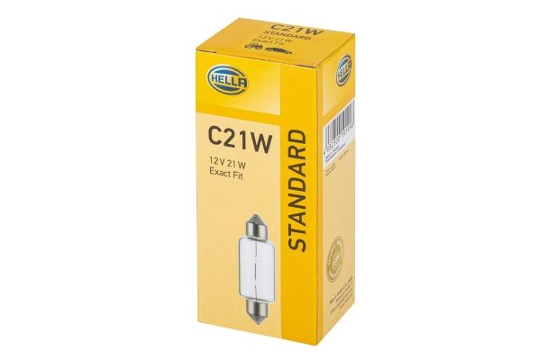 Bec SOFIT C21W HELLA 99ZP129H, 12V; 21W; SV8.5-8; Lungime: 41 mm; ECE, 1 buc.