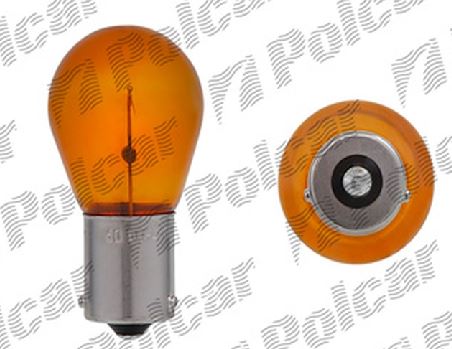 Bec PY21W PHILIPS 99ZP177P, 12V; 21W; longlife ecovison; portocaliu; BAU15s; ECE, 10 buc.