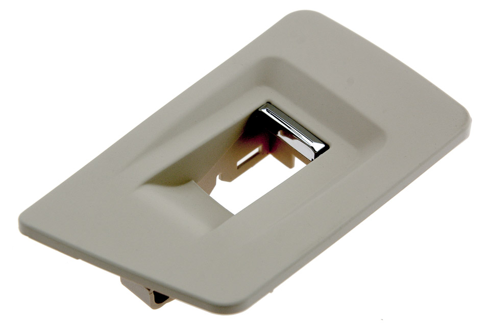 Ornament comutator geam usa Bmw Seria 5 F10, F11 2009-, Dreapta Spate, Gri Deschis, NTY EWS-BM-040