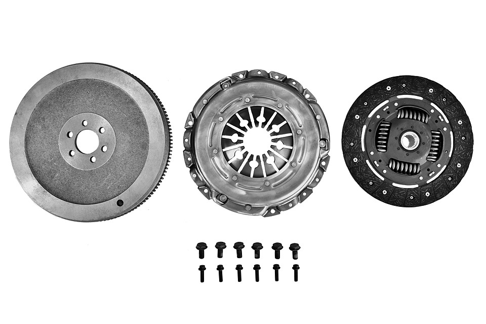Kit ambreiaj cu volanta simpla Vw 2.0tdi Golf 5, 6 2007-, Passat 2005-2015, Touran 2003-, Caddy 2008-, Jetta 2003-, Skoda 2.0tdi Octavia 2004- Superb 2008-, Yeti 2009-, Audi A3 200, NTY NZS-VW-005