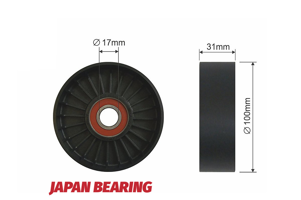 Rola curea transmisie Lexus Gs, Is 1, Is Sportcross; Toyota Supra 3.0, 4.0 01.1993-10.2005-, NTY RNK-TY-030