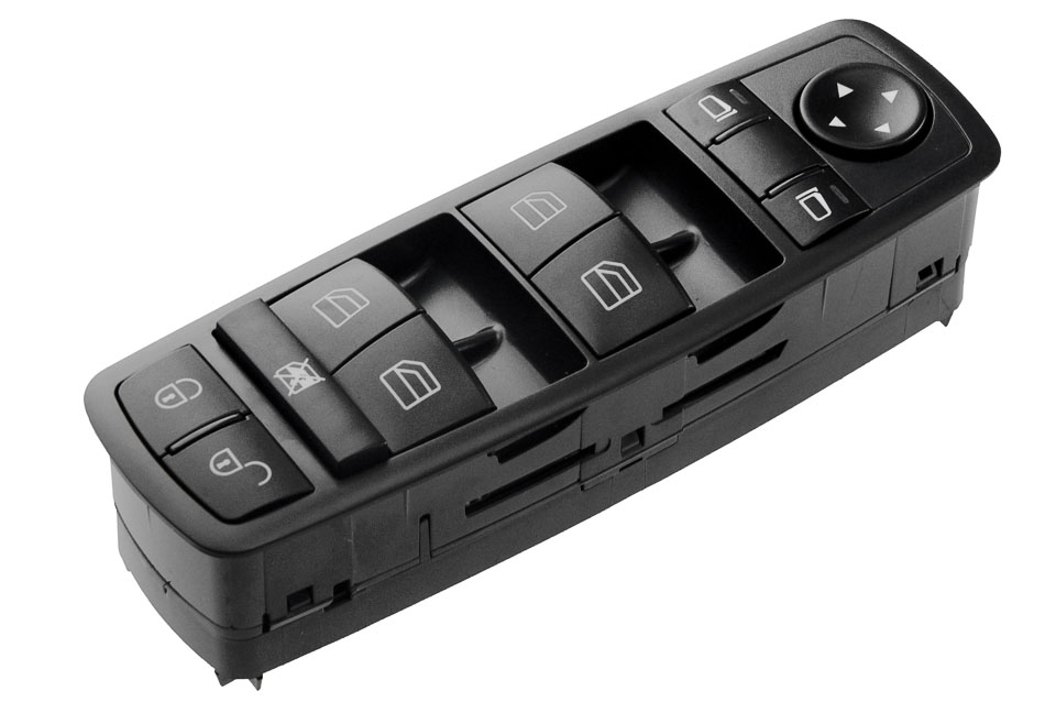Comutator macara geam Mercedes A W169 2004-, B W245 2005-, Pentru Modele Cu Optiune Blocare Usa, NTY EWS-ME-017
