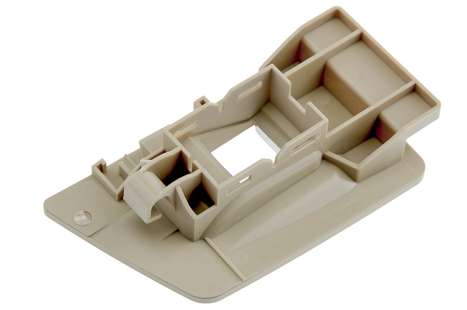 Ornament comutator geam usa Bmw Seria 5 F10, F11 2009-, Stanga-Spate, Bej, NTY EWS-BM-025