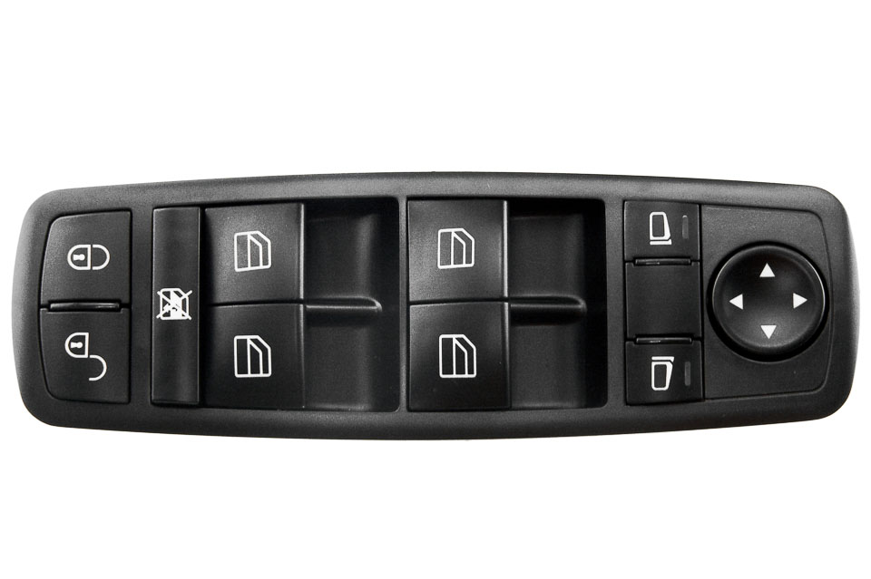 Comutator macara geam Mercedes A W169 2004-, B W245 2005-, Pentru Modele Cu Optiune Blocare Usa, NTY EWS-ME-017