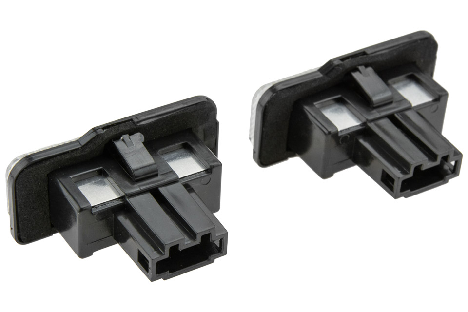 Set lampa numar cu LED Mercedes C Clasa W203 2000-2007, Clasa CLS, C219 2004-2011; Clasa E W211, 2002-2009; Tesla Model S, 2012-; NTY ELP-ME-000