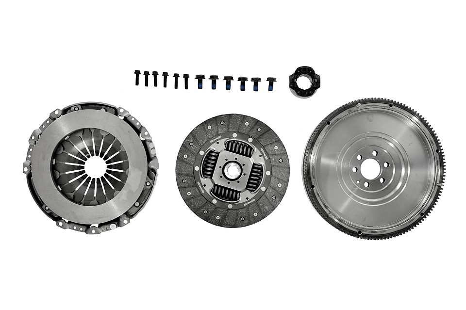 Kit ambreiaj cu volanta simpla Skoda Octavia 1.6tdi 2009-, 1.9tdi 105 Cp 06.2004-, Superb 1.9tdi 105 Cp 03.2008-, Vw Golf 1.9tdi 90, 105 Cp 10.2003-, 1.6tdi 2008.10-, NTY NZS-VW-003